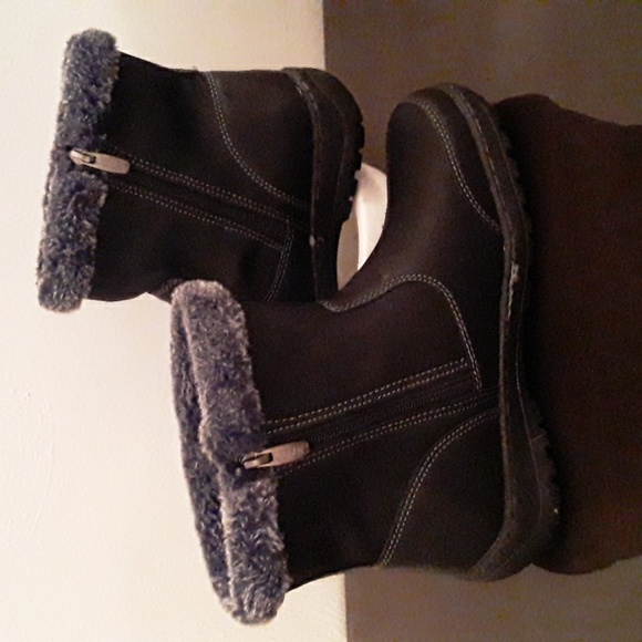 NWOT KHOMBU Addison Ankle Boots Memory Foam zip up Size 9M Black Womens - Picture 15 of 16